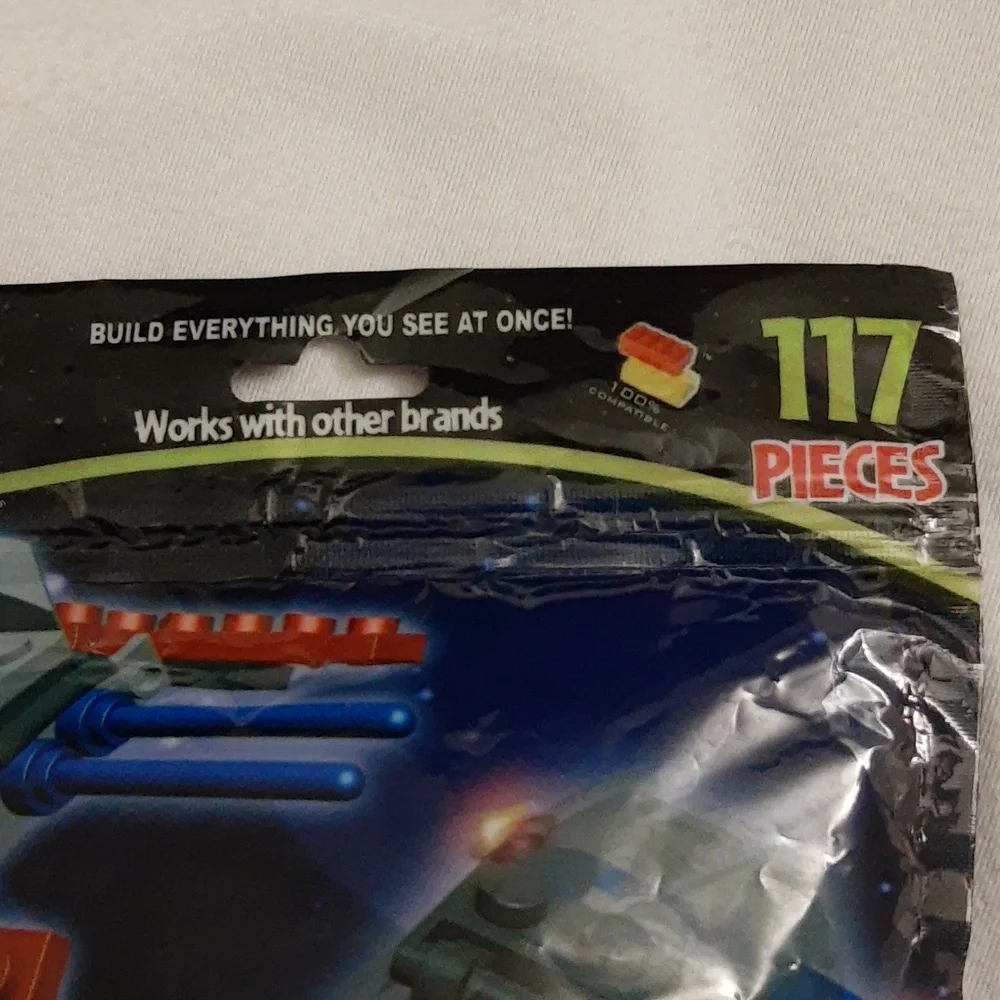Lego Compatible Best Lock Space Brick Building Construct Set 117 Pcs SEALED